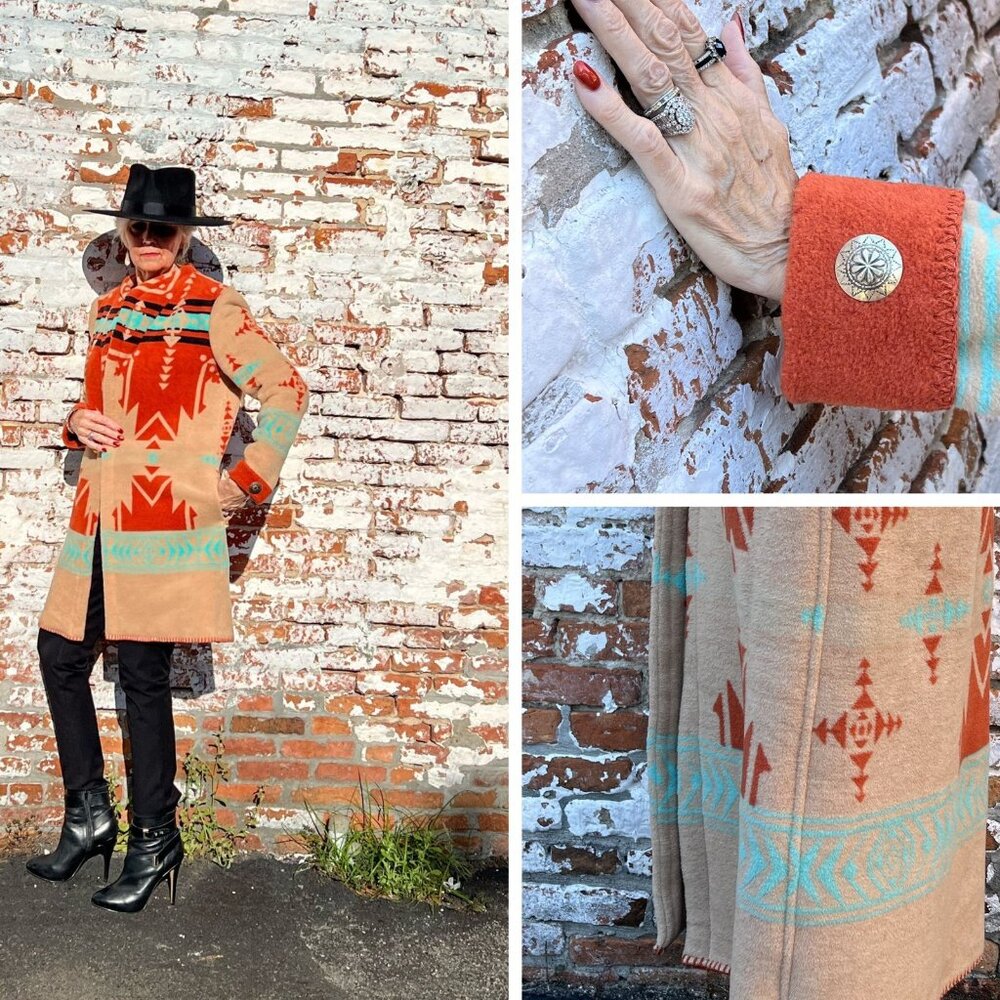 New - Women's Woven Fleece Jacket Cuffed Sleeve - Powederhorn